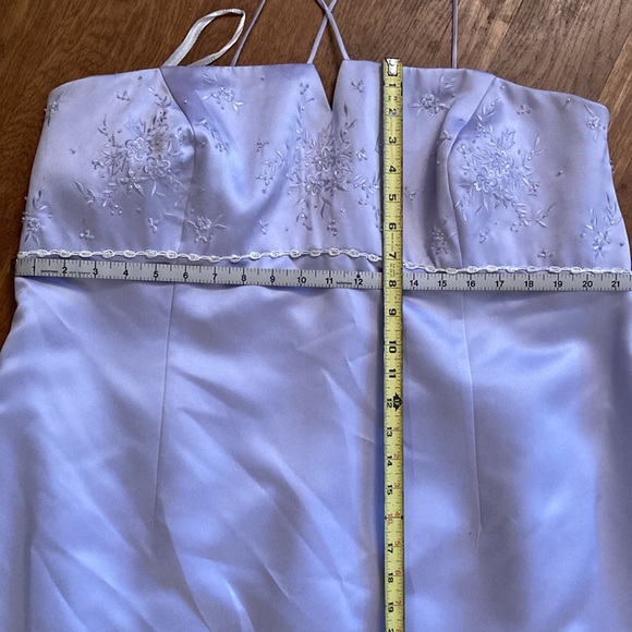 David’s Bridal, Evening Dress, Beaded, Lavender. - Picture 6 of 8